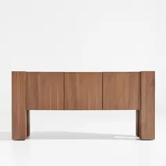 CRATE & BARREL - Aparador de Madera de Nogal Sobro