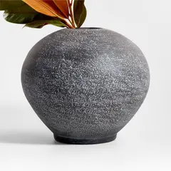 CRATE & BARREL - Florero Redondo Ophelia Matte 31cm