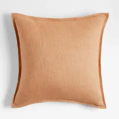 CRATE & BARREL - Funda de Cojín de Lino 51x51cm