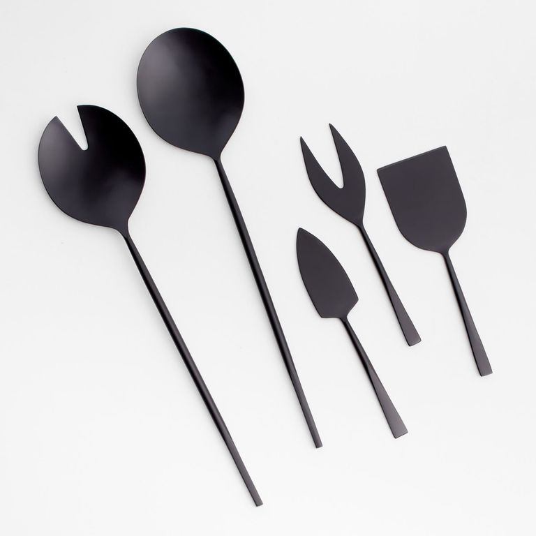 Set de 3 Cuchillos para Queso Black