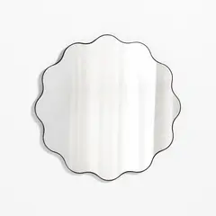 CRATE & BARREL - Espejo de Pared Waveland 76cm