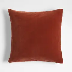 CRATE & BARREL - Funda de Cojín Mohair 51x51cm