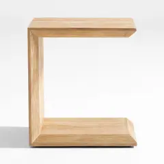 CRATE & BARREL - Mesa Auxiliar Baja C