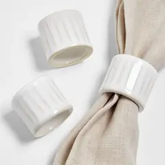 CRATE & BARREL - Aro De Servilleta Dover De Gres