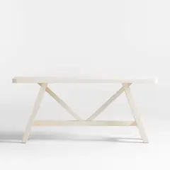 CRATE & BARREL - Consola Aya de Madera de Pino