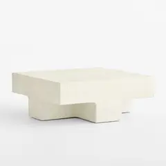 CRATE & BARREL - Mesa de Centro Tito 41x102x102cm