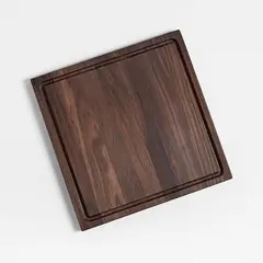 CRATE & BARREL - Tabla de Picar Reversible de Madera de Nogal