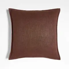 CRATE & BARREL - Funda de Cojín de Lino 51x51cm