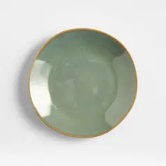 CRATE & BARREL - Plato Para Ensalada Marin Verde