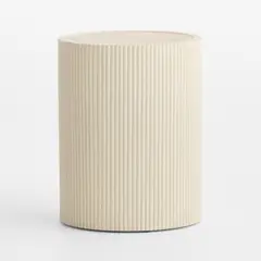 CRATE & BARREL - Mesa Auxiliar Kahn 46cm