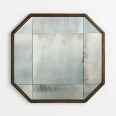 CRATE & BARREL - Espejo De Pared Hexagonal Sorina 95x100cm