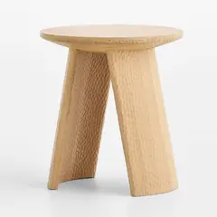 CRATE & BARREL - Mesa Auxiliar Canberra 51x56cm