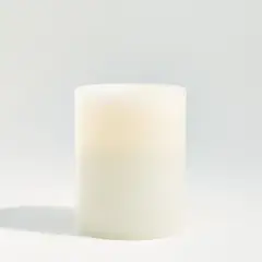 CRATE & BARREL - Vela Sin Llama Wax 4x5 pulgadas