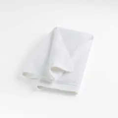 CRATE & BARREL - Toalla de Baño Blanca Antibacterial 100% Algodón