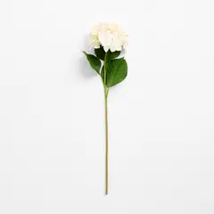 CRATE & BARREL - Rama Flor Hortensia Blanca 76cm