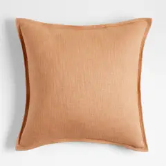 CRATE & BARREL - Funda de Cojín de Lino Orgánico 51x51cm