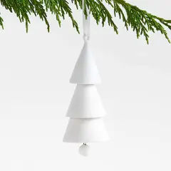 CRATE & BARREL - Adorno para Árbol de Navidad de Porcelana