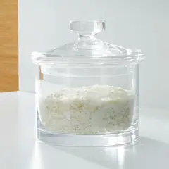 CRATE & BARREL - Frasco de Vidrio Mediano