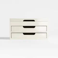 CRATE & BARREL - Joyero de Madera