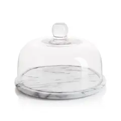 CRATE & BARREL - Domo para Queso de Mármol French Kitchen