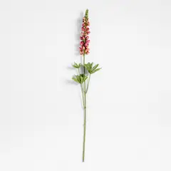 CRATE & BARREL - Rama Flor Lupino Rosa 99cm