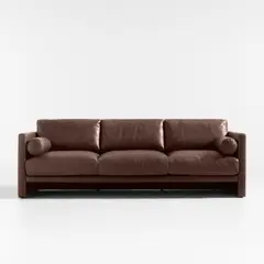 CRATE & BARREL - Sofá Aviator 4 Cuerpos