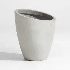 CRATE & BARREL - Maceta Slant Pequeña