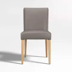 CRATE & BARREL - Silla de Comedor Lowe de Cuero