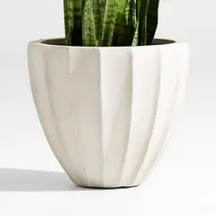 CRATE & BARREL - Maceta Warren 36x40cm