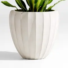 CRATE & BARREL - Maceta Warren 48x51cm