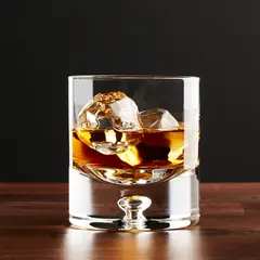 CRATE & BARREL - Vaso para Whisky Doble Direction KROSNO