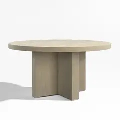CRATE & BARREL - Mesa De Comedor Mallorca De Madera Para Terraza