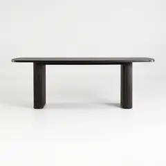 CRATE & BARREL - Mesa de Comedor Walton de Madera de Caucho (6 a 8 Puestos)