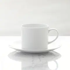 CRATE & BARREL - Taza con Plato Aspen