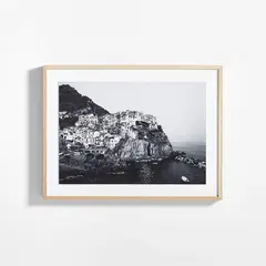 CRATE & BARREL - Impresión Artística Enmarcada Para Pared "lazy Days" 102x76cm