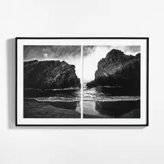 CRATE & BARREL - Cuadro "big Sur" 102x152cm