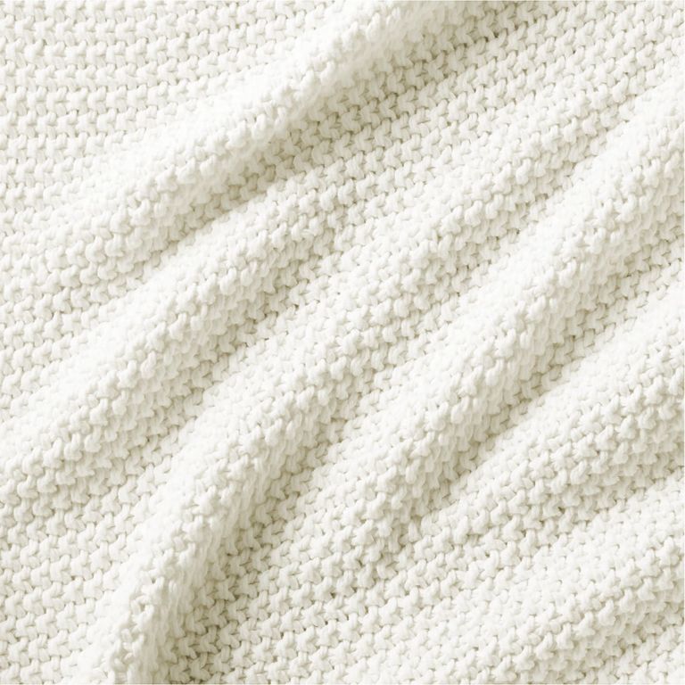 Manta Chunky Blanco 200x200cm