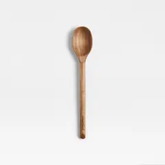 CRATE & BARREL - Cuchara para Servir Pequeña de Madera Acacia