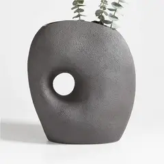 CRATE & BARREL - Jarrón Texturizado Clyborne 30cm