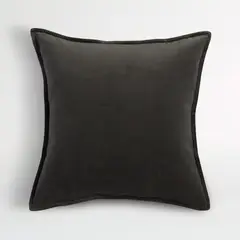 CRATE & BARREL - Funda de Cojín de Terciopelo 51x51cm