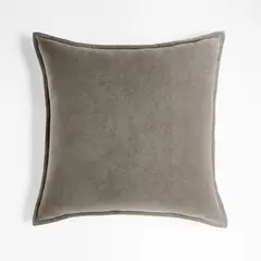 CRATE & BARREL - Funda de Cojín de Terciopelo 51x51cm