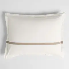 CRATE & BARREL - Funda de Almohada Stripe Estándar