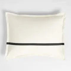 CRATE & BARREL - Funda de Almohada Stripe Estándar