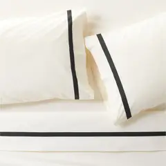 CRATE & BARREL - Juego de Sábanas Percale