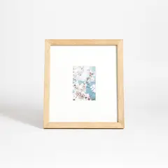 CRATE & BARREL - Marco de Fotos de Madera de Roble Clara (10x15cm)