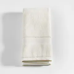 CRATE & BARREL - Toalla de Baño Gris 100% Algodón Turco 800gr