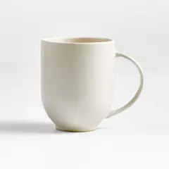 CRATE & BARREL - Taza Craft Linen Cream