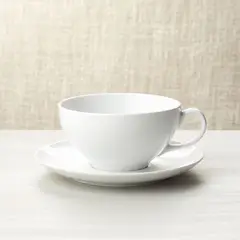 CRATE & BARREL - Taza con Plato para Capuchino