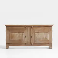 CRATE & BARREL - Buffet Basque Gris Lavado