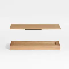 CRATE & BARREL - Tapa y Base Universales Calypso Natural